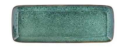 Beliebt Bitz Platte 38x14cm black/green