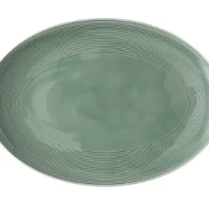 Markenprodukt Thomas Platte oval 34 cm Loft Colour Moss Green