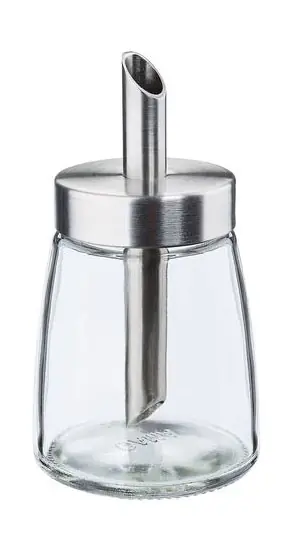 Finale Aktion Cilio Zuckerspender 150ml Tavola Edelstahl satiniert/Glas