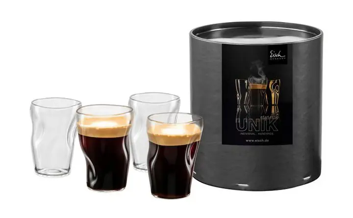 Markenprodukt Eisch Espressoglas 4er-Set Unik klar