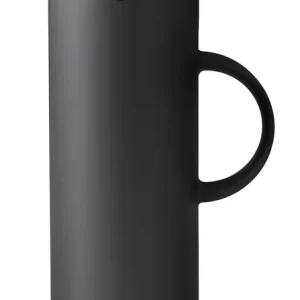 Neu Im Sortiment Stelton Isolierkanne EM77 1l soft black