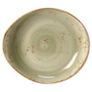 Echt Steelite Schüssel 28 cm Freestyle 1131 Craft Green