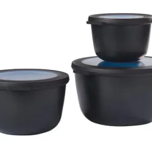 Bestpreis Mepal Starter Set Cirqula hoch Multibowl 3tlg. nordic black