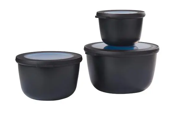 Bestpreis Mepal Starter Set Cirqula hoch Multibowl 3tlg. nordic black