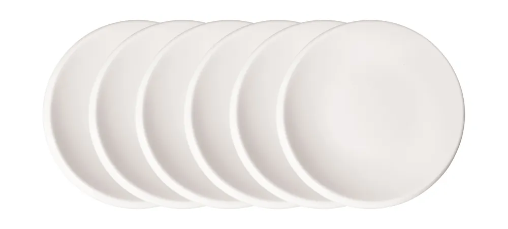 Villeroy & Boch Brotteller NewMoon weiß 6-tlg. Schnäppchen