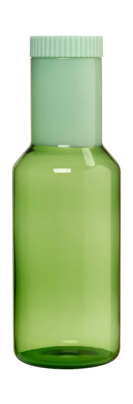 Design Letters Glaskaraffe 1,0 l Tube grün Echt