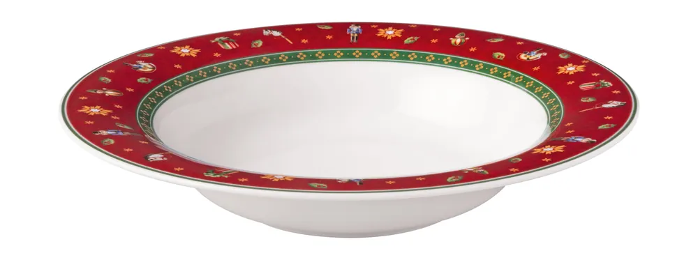 Neu Villeroy & Boch Suppenteller 23 cm Toy’s Delight Specials rot