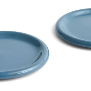 Mega-Angebot Hay Teller 2er-Set Barro dunkelblau