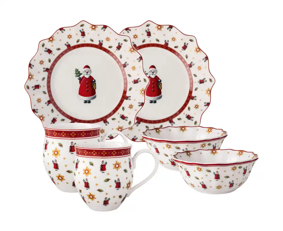 Villeroy & Boch Frühstücksset Santa 6-tlg. Toy’s Delight Beliebt