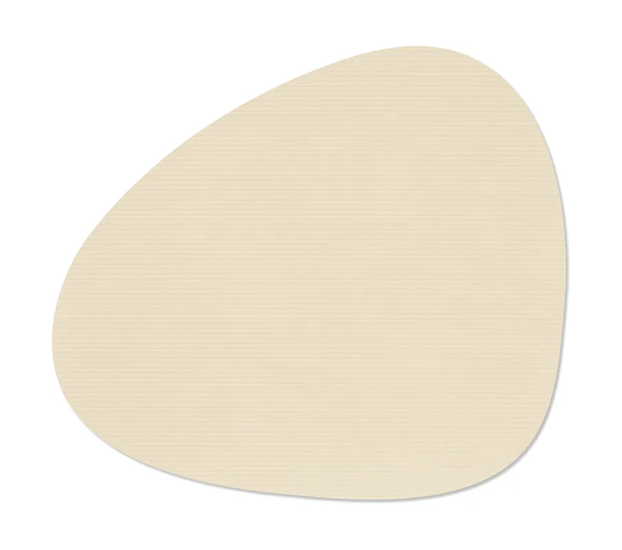 LINDDNA Tischset L 37x44 cm Curve Corduroy vanilla Neue Kollektion