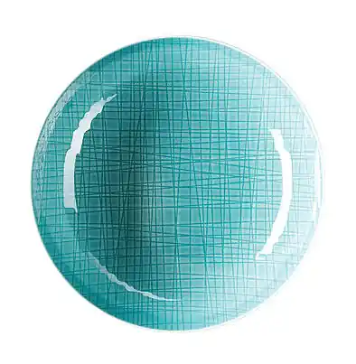 Geprüft Rosenthal Teller tief 21 cm Mesh Aqua