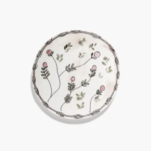 Billig Serax Speiseteller 28 cm Midnight Flowers Mirtillo Nude