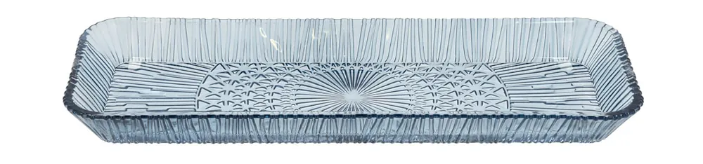 Bitz Servierplatte 38x14 cm Kusintha blau Top-Angebot