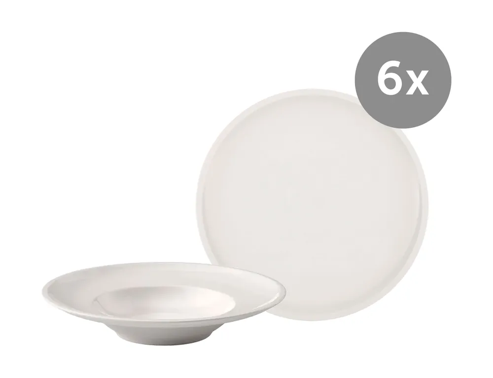 Sonderangebot Villeroy & Boch Set Artesano Speiseteller und Suppenteller 12-tlg.