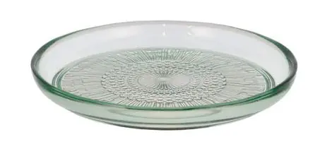 Bitz Teller 18cm Kusintha Glas green Ausverkauf