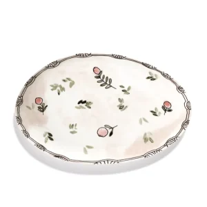 Serax Teller °2 35x22 cm Midnight Flowers Mirtillo Nude Neu Im Sortiment