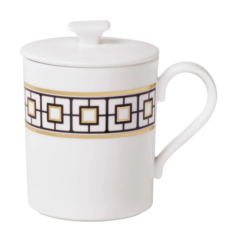 Sichere Zahlung Villeroy & Boch Signature Becher mit Deckel 0,26 l MetroChic Gifts