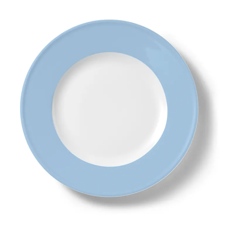 Echt Dibbern Dessertteller 21 cm Solid Color Morgenblau