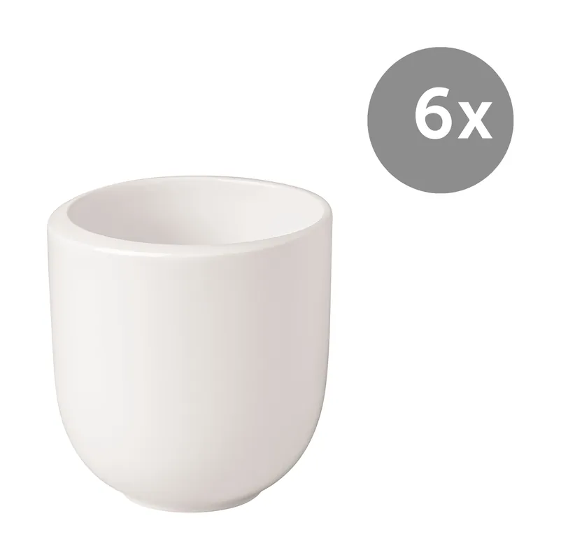 Online Kaufen Villeroy & Boch Becher ohne Henkel NewMoon weiß 6-tlg.