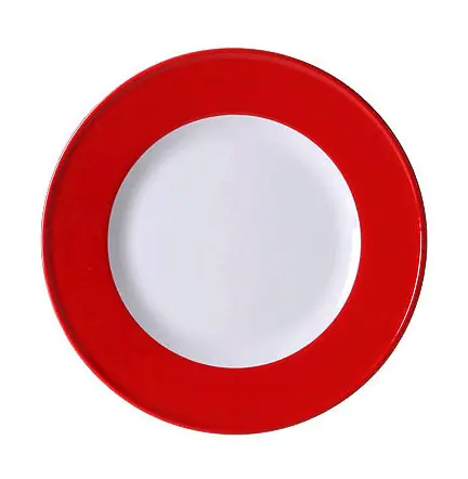 Begrenztes Angebot Dibbern Dessertteller 21 cm Solid Color Signalrot