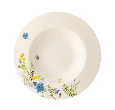 Rosenthal Suppenteller 23 cm Fahne Brillance Fleurs des Alpes Aktuell