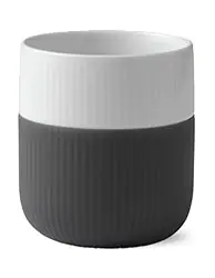 Top-Seller Royal Copenhagen Becher 0,35 l Contrast Gerippt Anthrazit