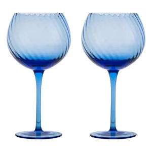 Byon Weinglas 2er-Set Opacity blau Markenprodukt