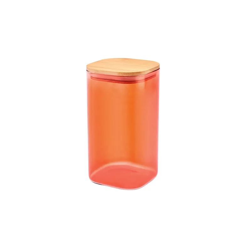 Karaca Zoro Glas Vorratsbehälter Rot Sale