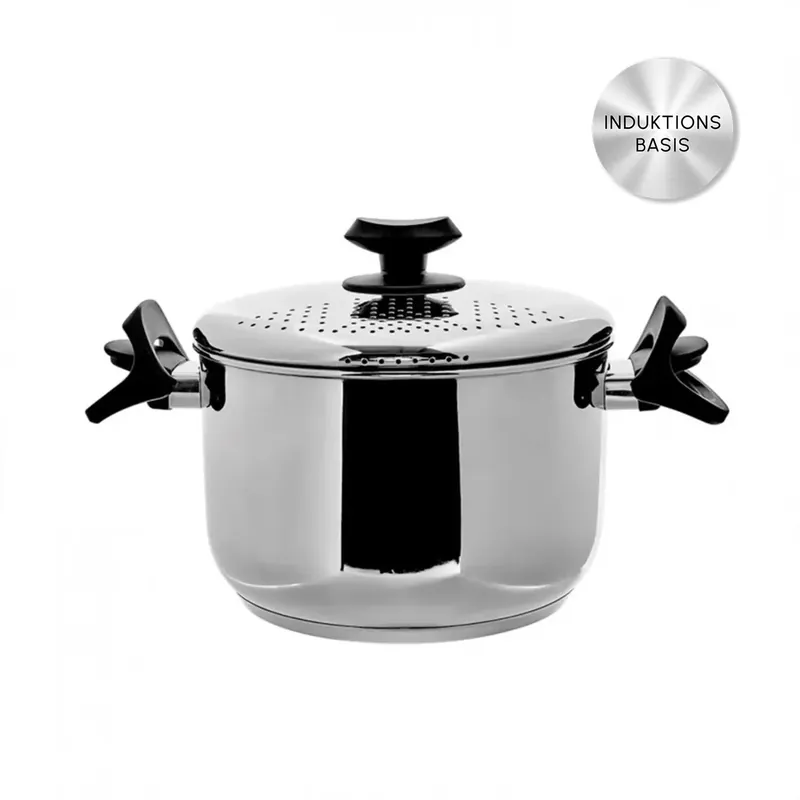 Karaca Love of Kitchen Nudel- und Raviolitopf aus Edelstahl Induktions Neue Ware