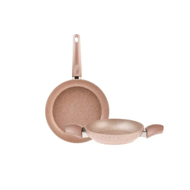 Karaca Biogranit induktion pan set 2 teile rose gold Letzte Chance