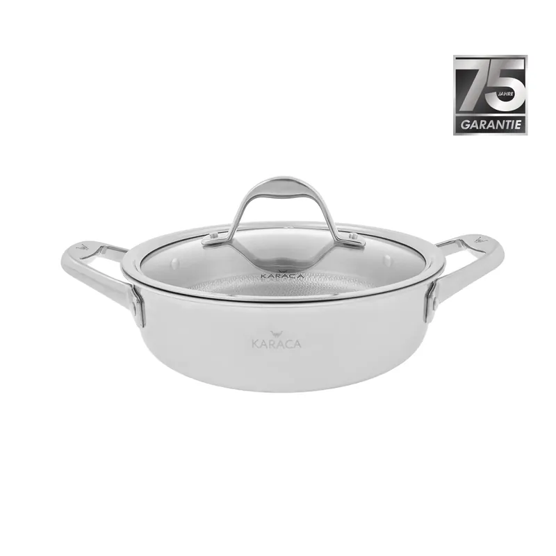 Karaca Power Steel 3Ply Pfanne 20 cm 1 lt Zertifiziert