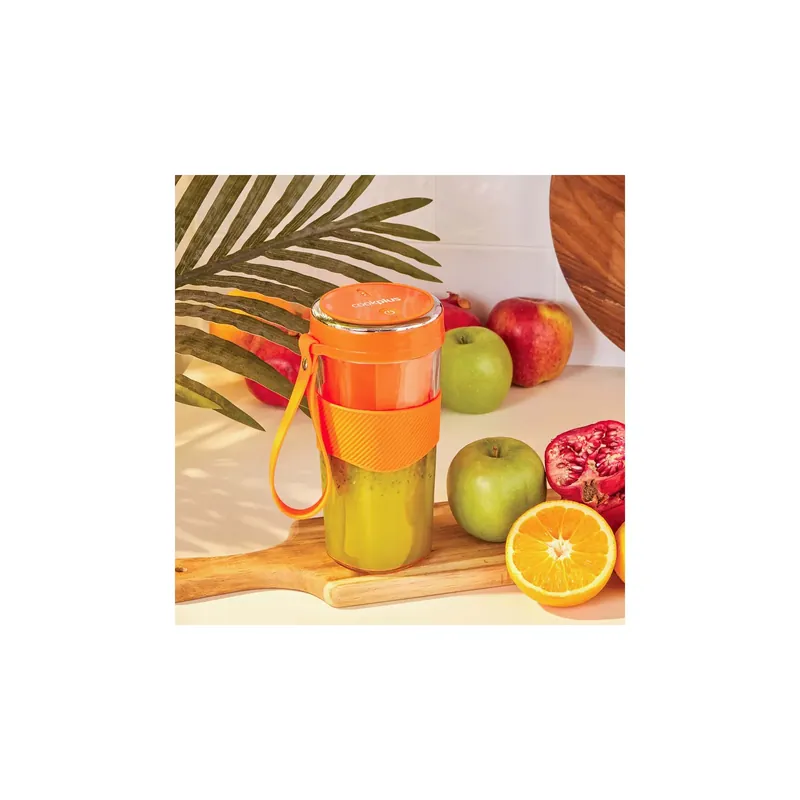 Beliebt Cookplus Coral Tragbarer, wiederaufladbarer Smoothie-Mixer