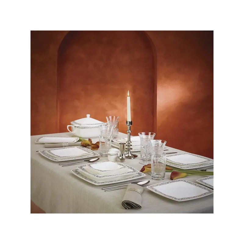 Karaca Fine Pearl Trove 62-teiliges Dinner-Set für 12 Personen Online Kaufen