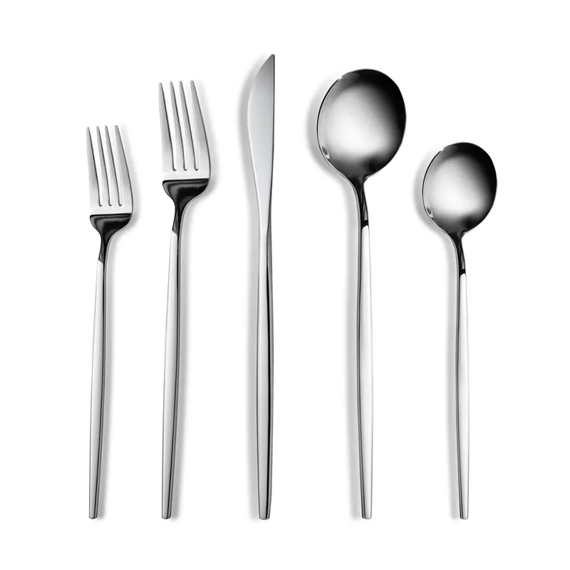 Karaca Orion Silver 60-teiliges Besteckset für 12 Personen Beliebt