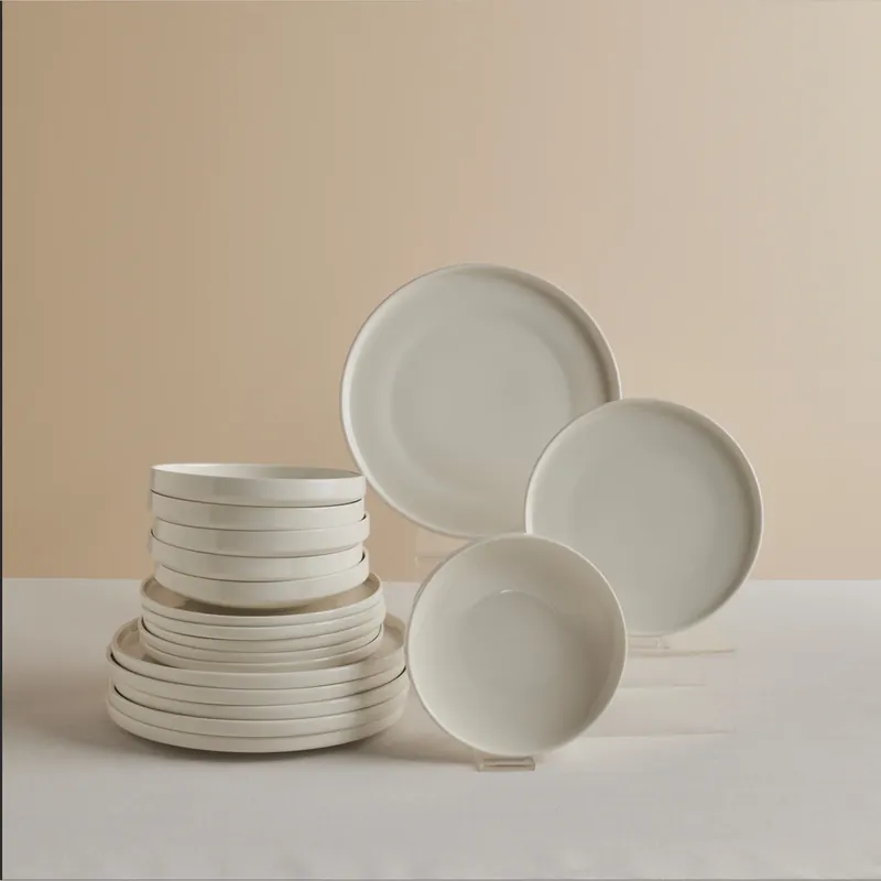 Karaca Stream Bone Felix XL Tafelservice 18-teilig für 6 Personen Preisknaller