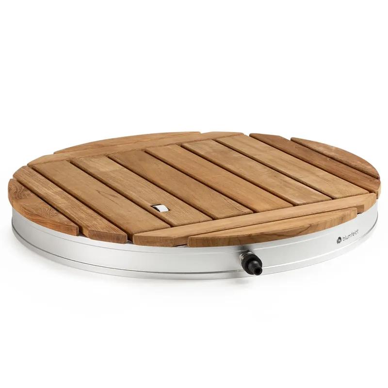 Heißes Angebot Sumatra Teak Round Gartendusche