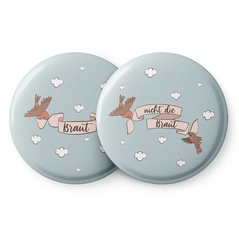 Buttons Vogelschleife Beliebt