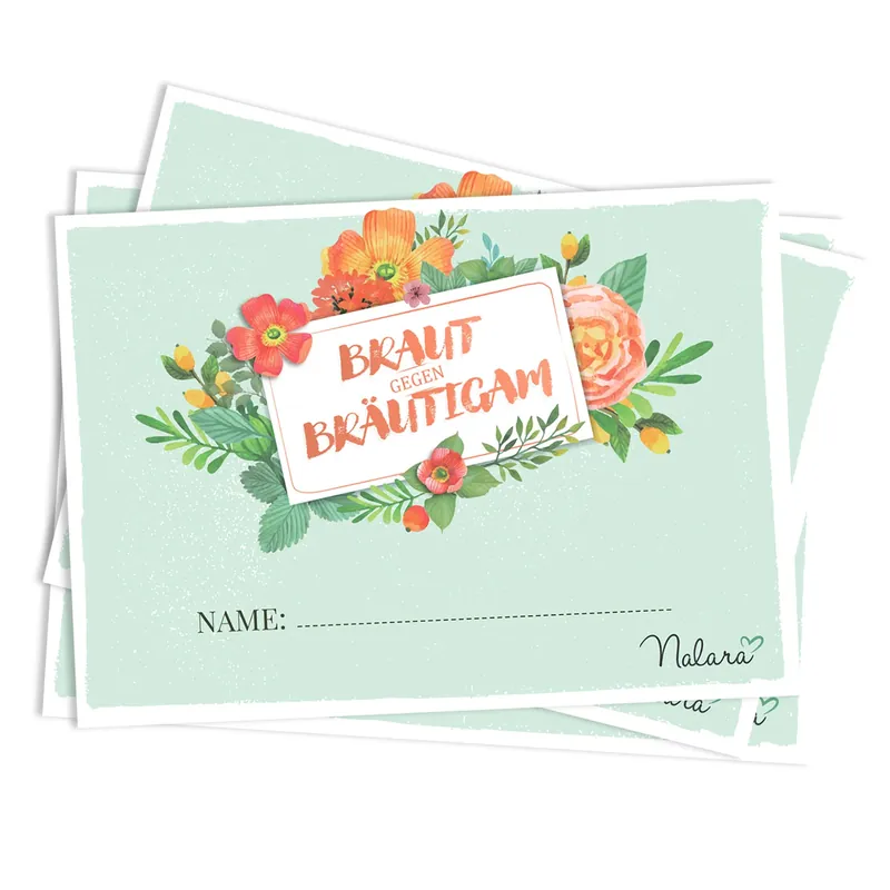 Top-Angebot Braut gegen Bräutigam Hochzeitsspiel