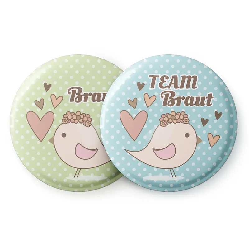 Buttons Vogel I Wochenendangebot