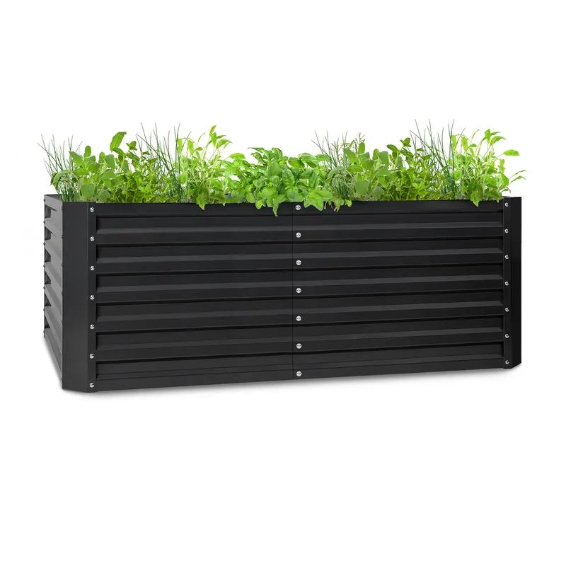 Terrabox 200x100x60 cm Hochbeet Anthrazit Top-Preis