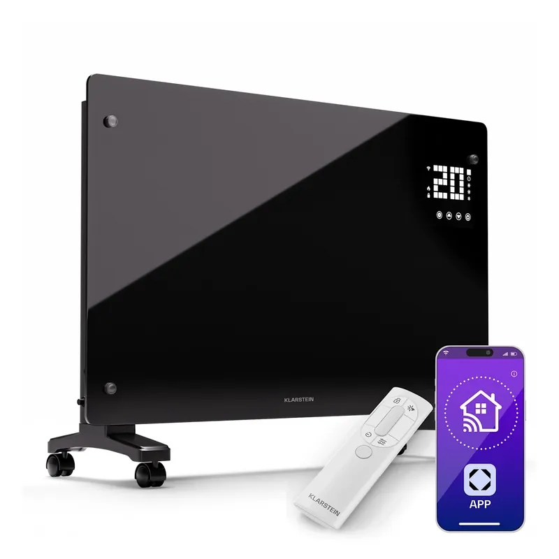 Bornholm Smart 2500W 25m² Konvektorheizung Schwarz Sale