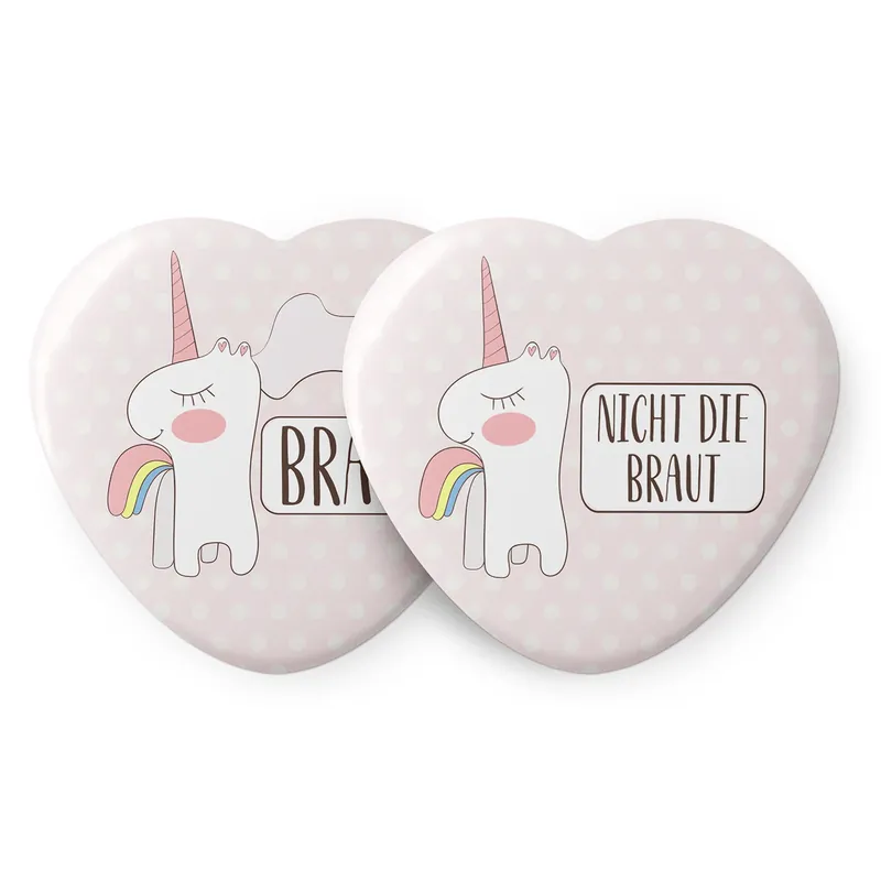 Online Kaufen Buttons Herz Einhorn