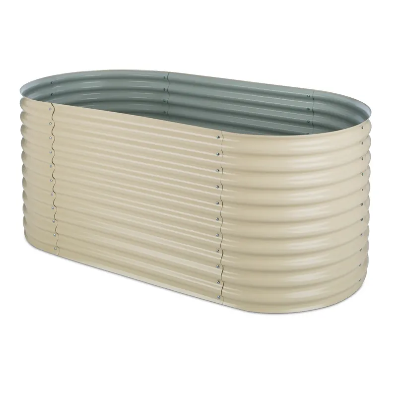 Rondabox 200x100x80 cm Hochbeet Creme Super-Preis