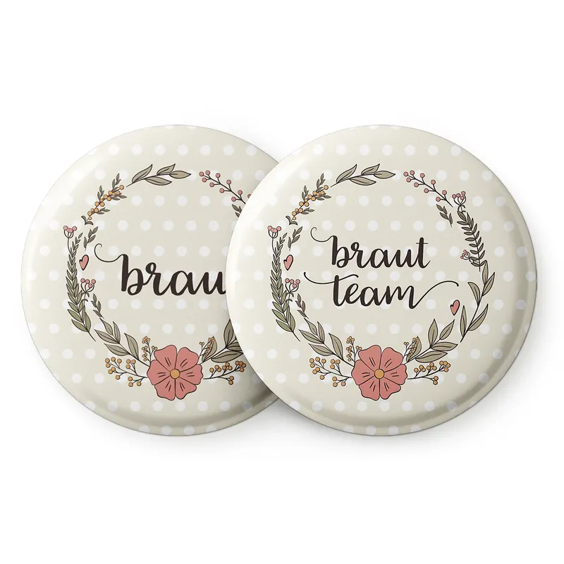 Neue Ware Buttons Blumenstrauß