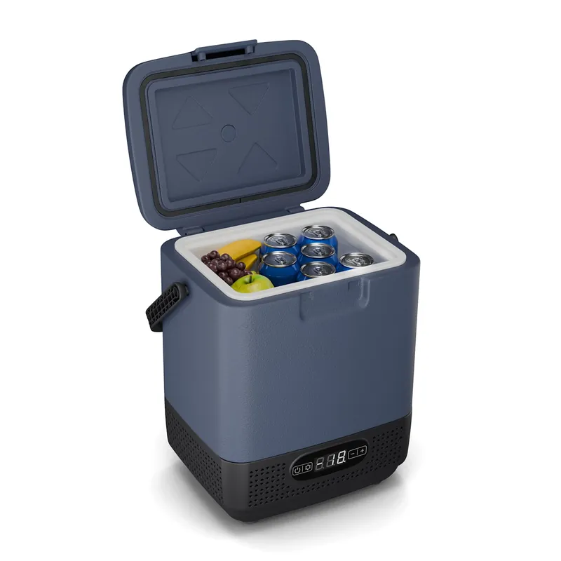 SwiftFrost 12L Kompressor Camping Kühlschrank Blau Highlight