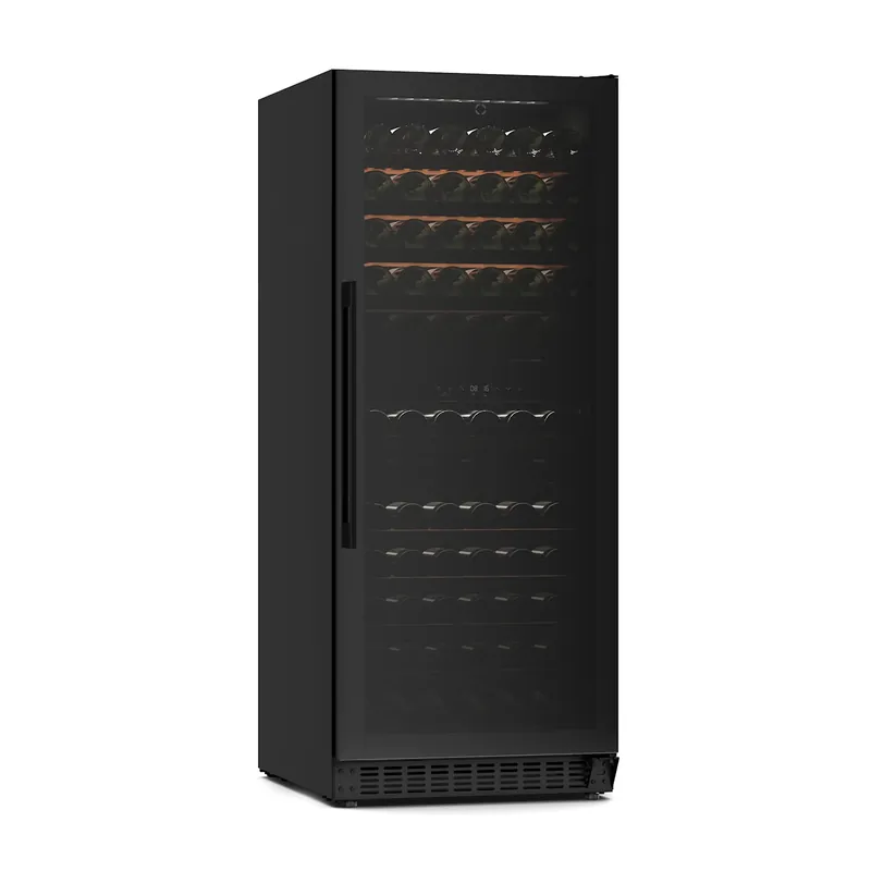 Velaire 69cm 122 Flaschen Unterbau-Weinkühlschrank 2 Zonen Schwarz Must-Have