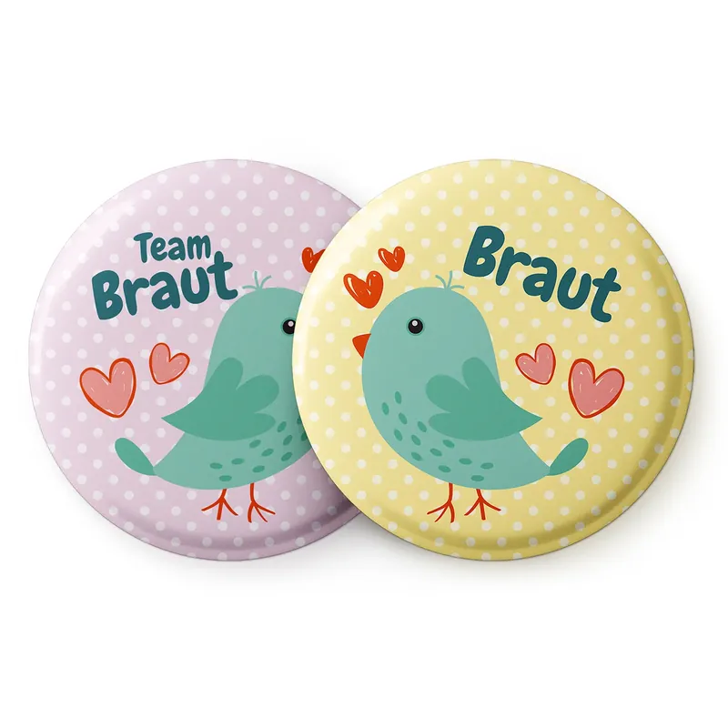 Buttons Vogel II Neuheit