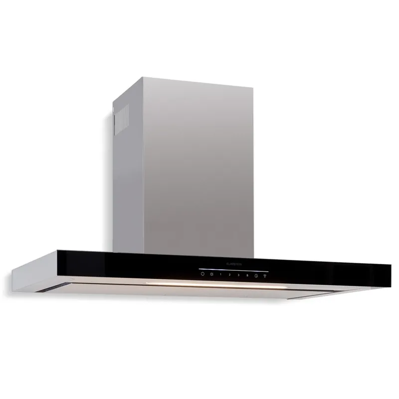 Preisreduziert Alinea 90cm 555m³/h Wandhaube Silber