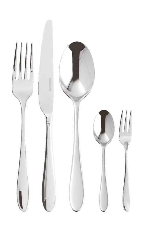 Sambonet Besteck-Set 30-tlg. Velvet Mirror Stahl Preis Gesenkt