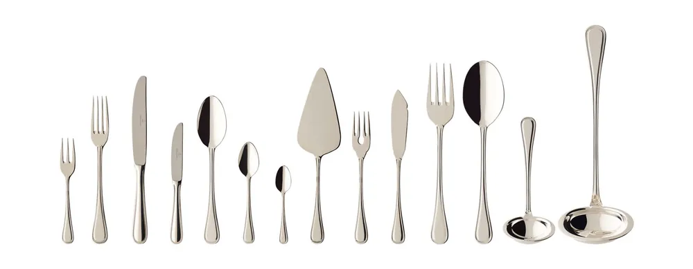 Meistverkauft Villeroy & Boch Tafelbesteck-Set 113-tlg. Neufaden Merlemont 120 g versilbert
